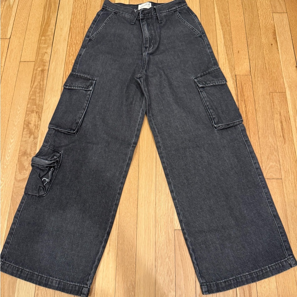 Universal Thread Black Cargo Pants - image 1